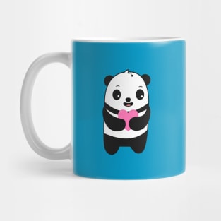 Cute Panda Love T-Shirt Mug